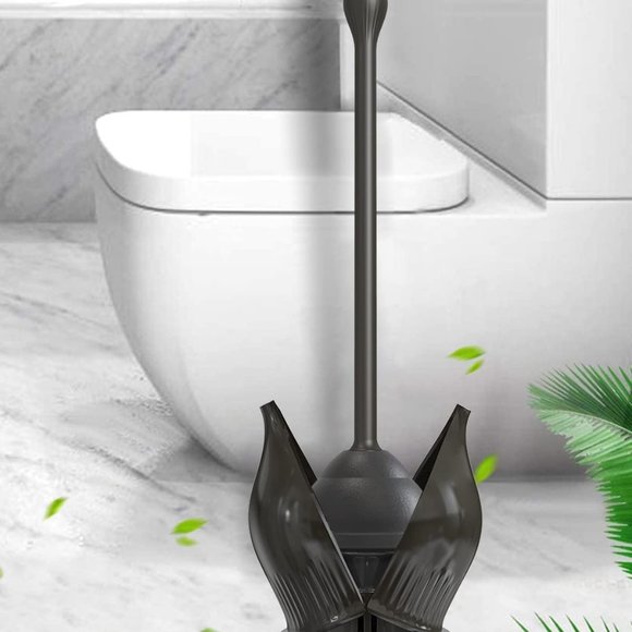 New Toilet Plunger with Holder - Picture 2 of 8